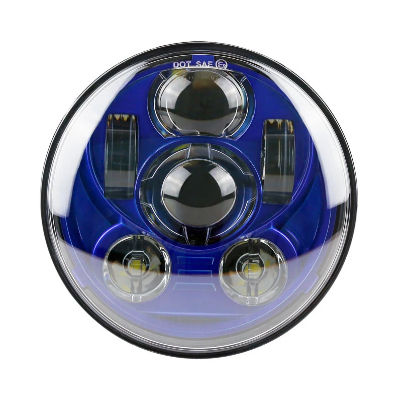 FADUIES New Motos Accessories 5.75 headlight motorcycle 5 34 led headlight For Harley Motorcycle Black Projector Daymaker (18)