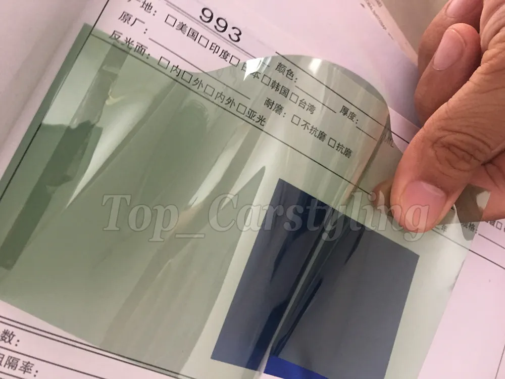 light green solar window tint film with air free (6)