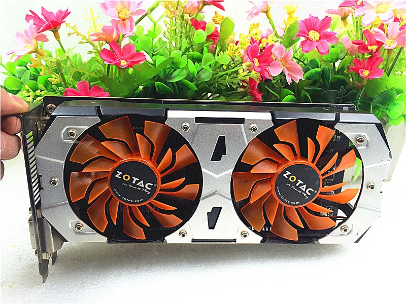 Оригинальная Видеокарта GTX 750Ti 2G ZOTAC GeForce GPU 750 Ti 2GB GM107 128Bit GDDR5 для видеокарты nVIDIA