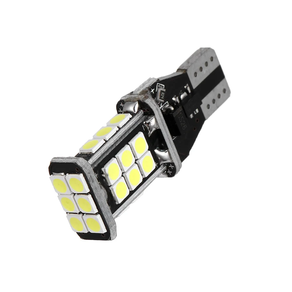 2 шт. W16W T15 светодиодный лампы 3030 24 SMD Canbus Error Free резервный свет 921 912 автомобиля