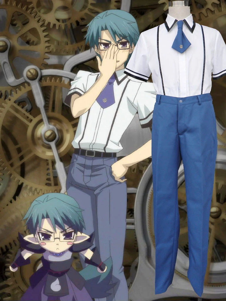 新しいバカとテストと召喚獣コスプレ衣装男性サマースクール制服カスタマイズ Baka To Test Cosplay Costumecostume Cosplay Aliexpress