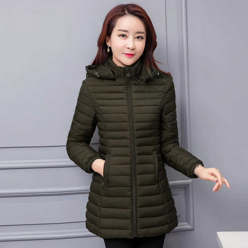 Winter Jacket Women 2018 Winter And Autumn Wear High Quality Parkas Winter Jackets Outwear Women Long Coats Plus Size