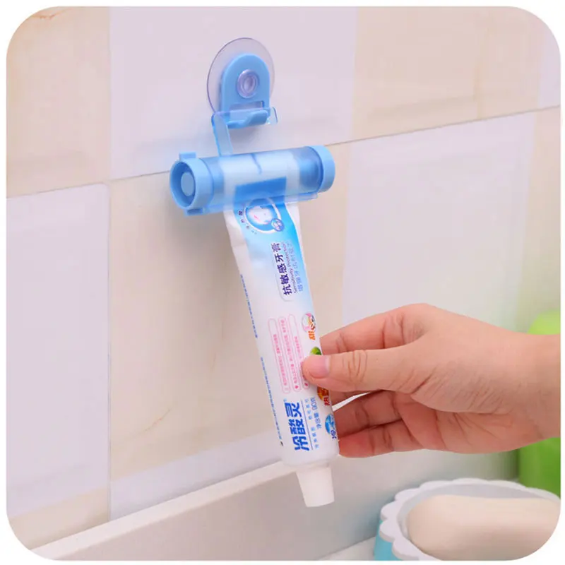 TTLIFE 2Pcs Creative Rolling Bathroom Tube Dispenser New Easy