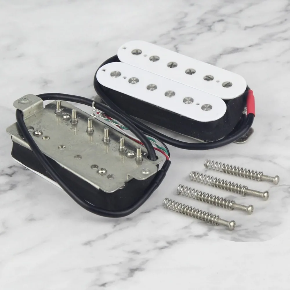 

FLEOR Alnico 5 Humbucker Guitar Pickup White Neck or Bridge Pickup Choose for FD Electric Guitar Accessories