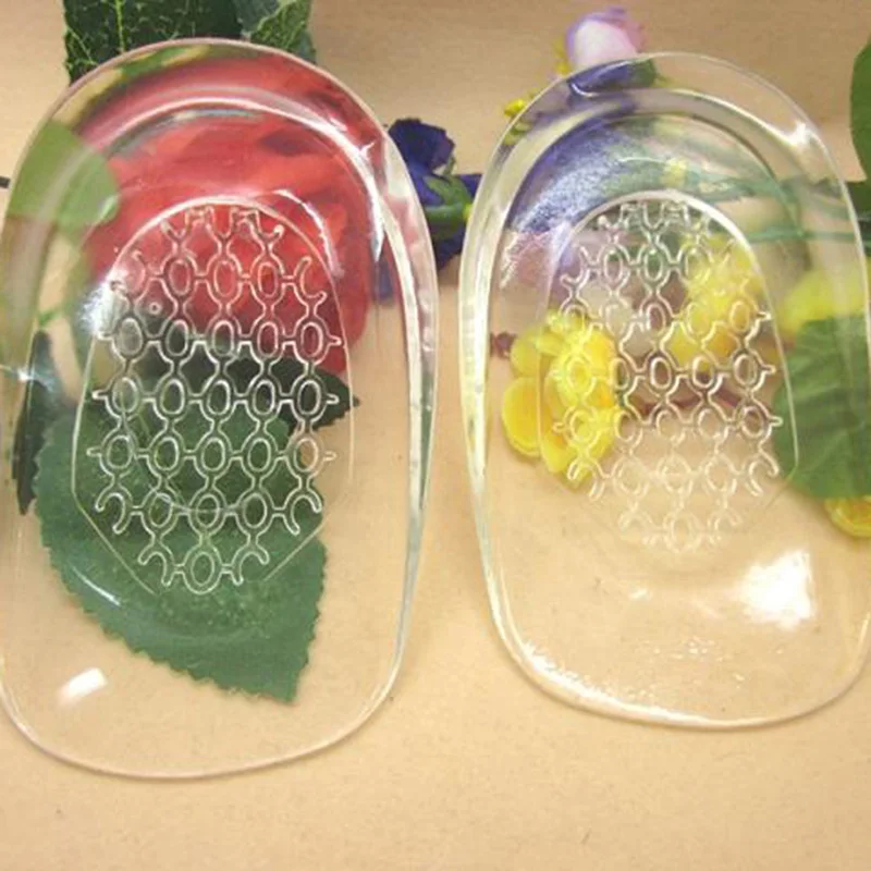 

1 Pair Heel Insoles Shoes Massage Cushion Silicone Gel Inserts Pads Massager shoes woman zapatos mujer Wholesale