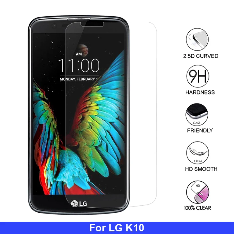 2 шт. Экран протектор для LG K10 K420N закаленное стекло M2 ультратонкая защитная пленка
