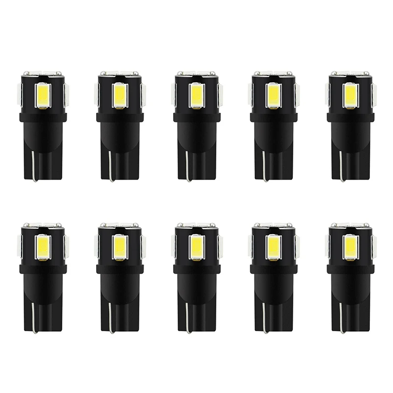10x T10 W5W LED Bulbs Car Interior Light For Kia Rio 2 3 K2 K3 K4 Ceed
