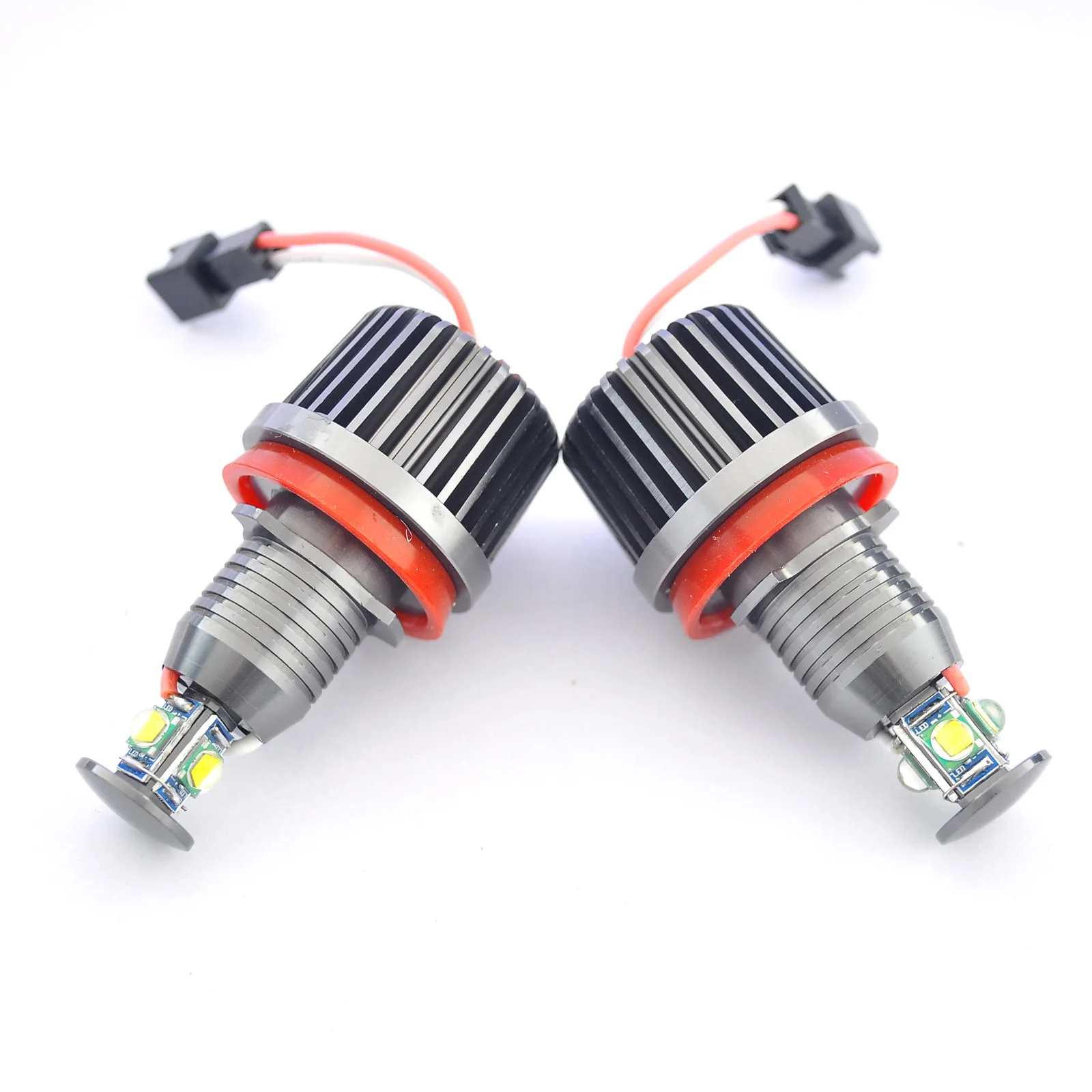 

1pair Car 40W H8 Error Free High Power Angel Eye Halo Ring Car LED Light Bulb E90 E92