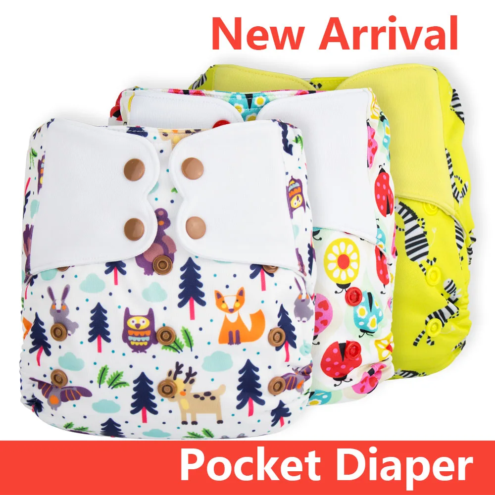 Buy ElfDiaper New Prints! pocket stay dry diaper nappy