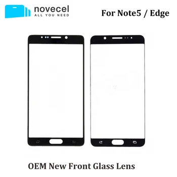 

10pcs/lot OEM New Front Glass Lens For Samsung Note 5 LCD Display Front Touch Outer Touch Panel Screen Glass Replacement