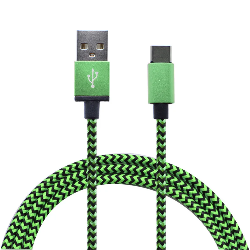 

2019 100% brand new and high quality 3M USB-C Type-C Data & Sync Cable Braided Cord Fast Charge Charging Cable Line foe Samsung