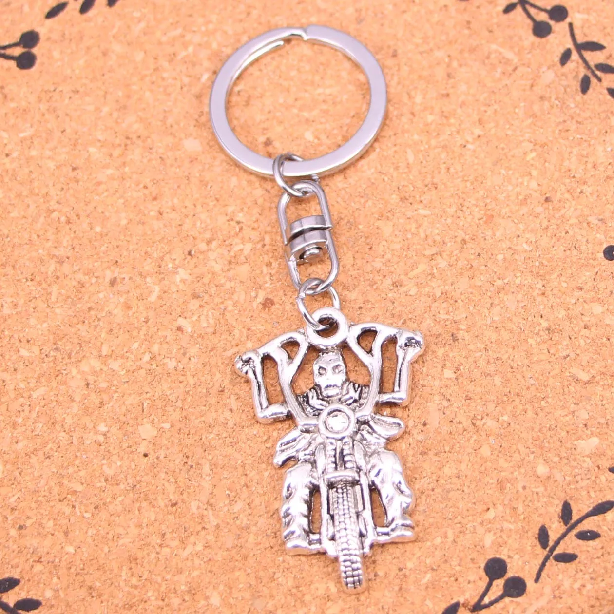 20Pcs skeleton motorcycle Keychain Novelty Gadget Trinket Souvenir