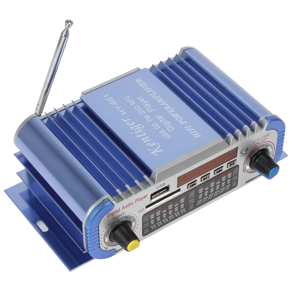 HY601 2 Channels Hi fi Mini Digital Motorcycle Auto Car