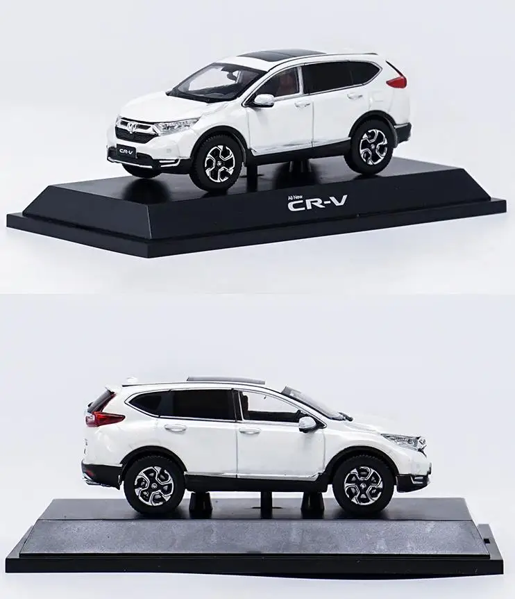 1:43 Масштаб сплава Модель автомобиля игрушки, высокая имитация Honda CRV, Коллекция игрушечных автомобилей