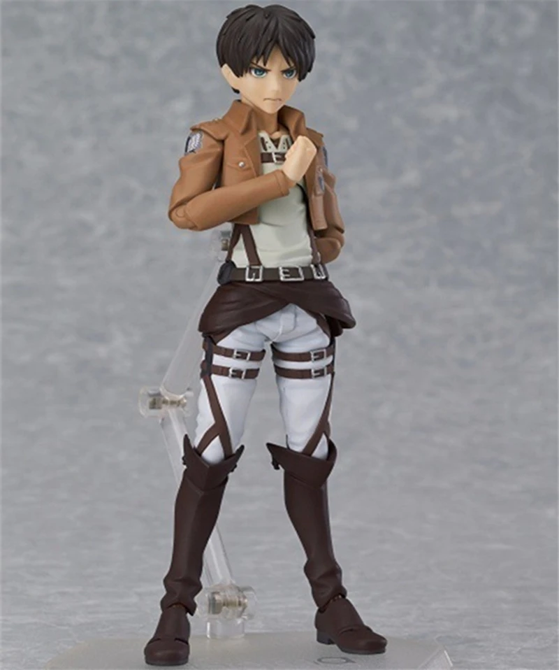 Фигурка аниме атака на Титанов Figma 207 Эрен джагер фигурки из ПВХ коллекционные