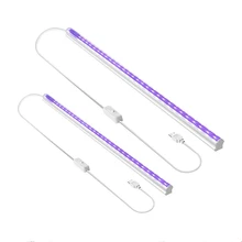 40cm LED UV Black Light Bar Lighting Party Club Disco Light Decoration For Christmas Indoor Stage Effect Black light led purple stage lighting effect uv lamp light uk eu us au plug for disco ktv club bar party indoor holiday decoration lighting