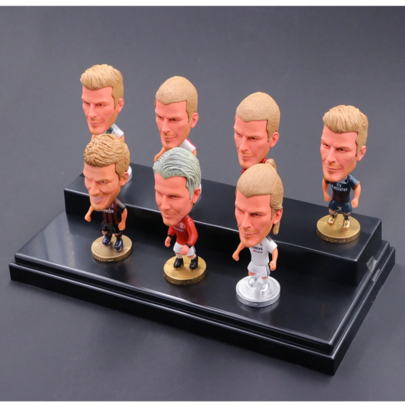 

2.55" 7 Kinds Cartoon David Beckham Doll Soccer Star Figurine for Gift