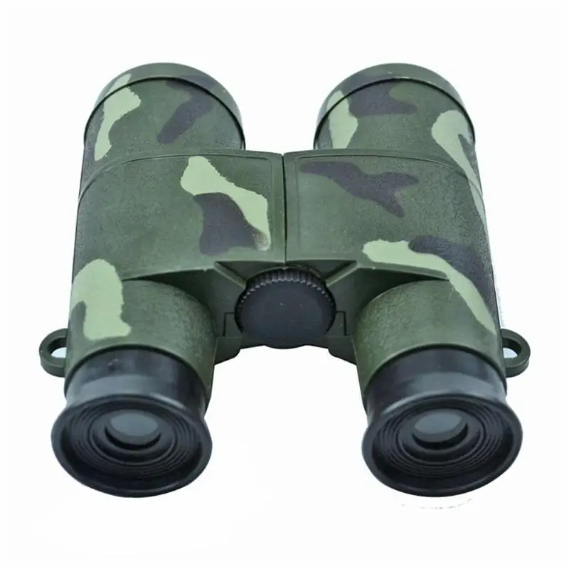 

Children Kid Magnification Toy 6X Glass Lens Camouflage Binocular Telescope CS Hunting Field Survival Camouflage Telescope