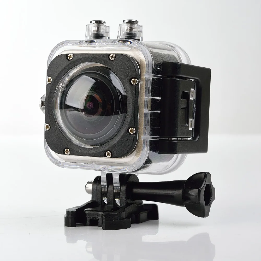 Buy Cheap C UBE 360S New Arrival 360x180 Large Panoramic Camera Lens 1.5 Inch Mini Sports Camera VR Shooting 1648*1648 30fps Action Cam