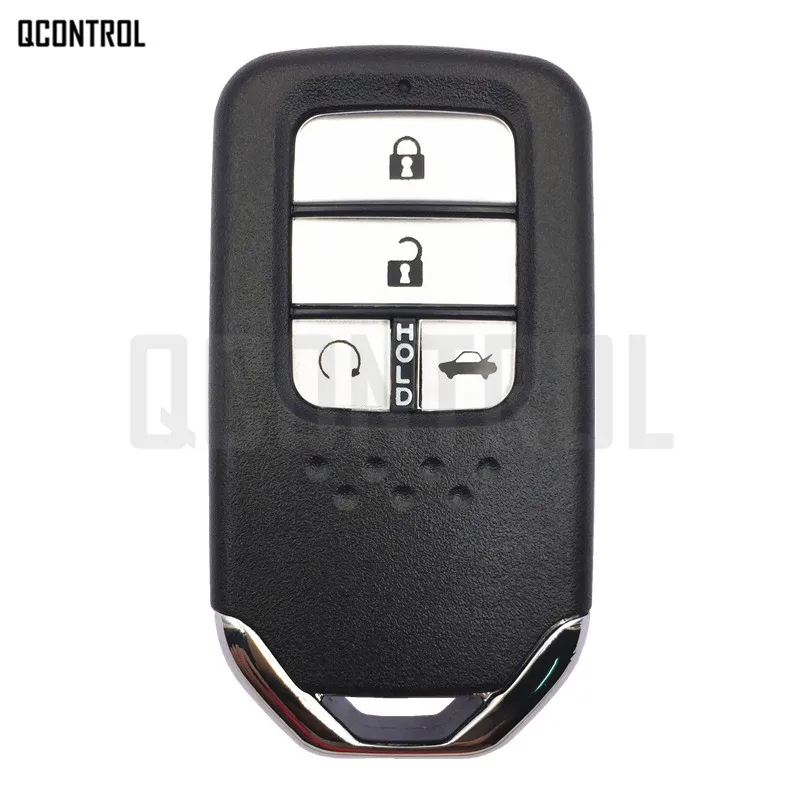 QCONTROL Автомобильный Дистанционный умный ключ для Honda Civic 72147 TEX Z01 Z012 M1 десятое