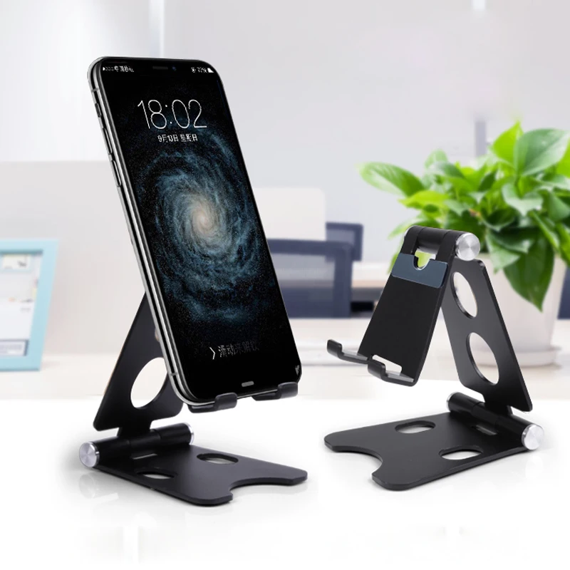 DULCII Business Alloy Stand Holder for Mobile Phone Universal Aluminum