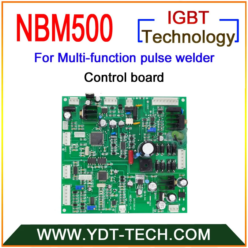 YDT NBM 500 печатная плата для мульти-функции импульса mig защиты газа управление доска + панель (2 шт.)