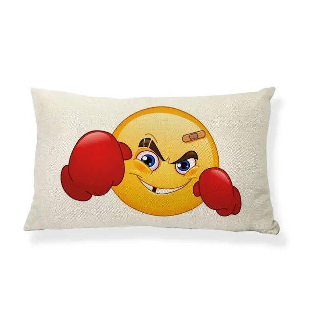 Buy Fashionable New Emoji Cushion Covers Various