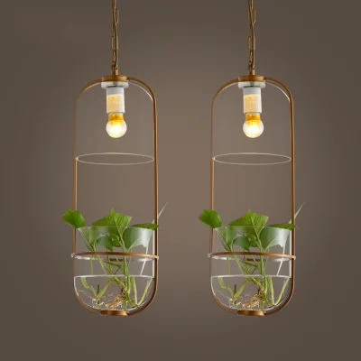 

Modern Novelty Metal Led Pendant Lights Glass Tank Living Room Led Pendant Lamp Dining Room Pendant Light Hanging Light Fixtures