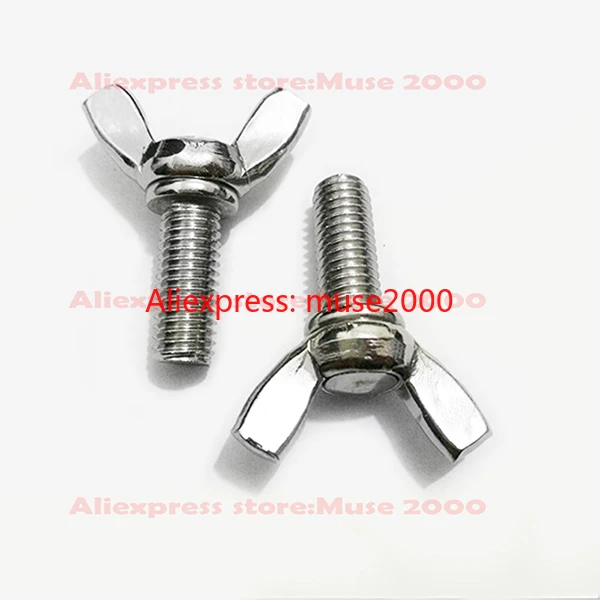 M3 M4 * 6 8 10 12 16 20 25 30 35 40 45 50 мм ручка болт с винтом 304 сталь Ручная регулировка