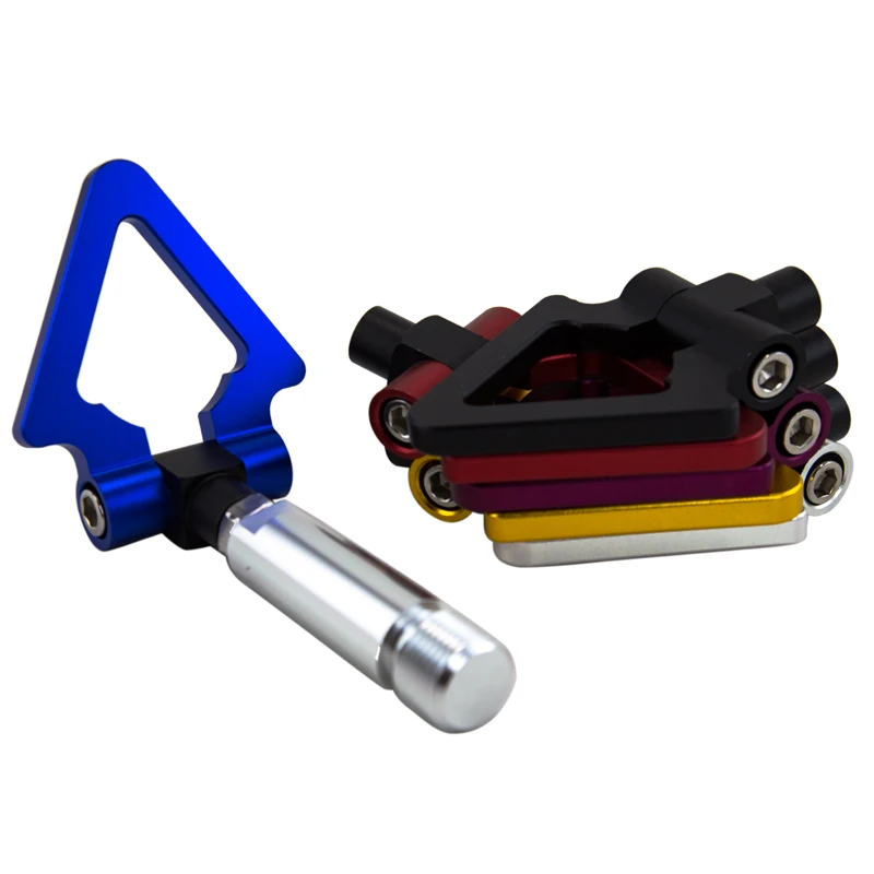 VR سباق-JDM المسمار الألومنيوم CNC حلقة مثلثية Tow Hook Towing JDM RACE ل كزس ES 2006 + VR013