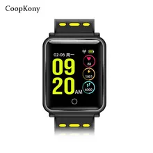 Coopkony Bluetooth Смарт-часы Водонепроницаемый IP67 Модные Смарт часы с монитором сердечного ритма, смарт-часы relogio inteligente для Android IOS reloj
