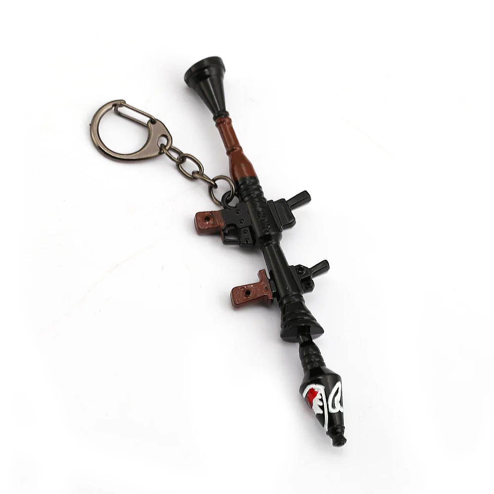 

battle royale Keychain AXE Arms Shark Cannon Rocket Launcher Pickaxe victory Battle Royale Key Ring Key Chain Game Jewelry