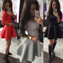 Kaywid Ruffles 3 4 Sleeve Women Sexy font b Night b font Club font b Dress