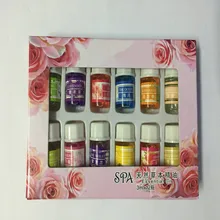 12 bottles 3ML SPA plant essential oils with aromatic aromatherapy oil household daily supplies cured flavor Home Air care