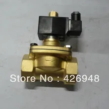 3/" дюймовый латунный газовый Соленоидный клапан lpg 220 В переменного тока, с апиретической катушкой