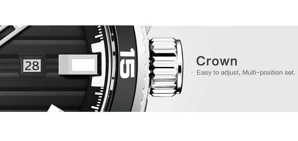 Новый SINOBI Нержавеющая сталь Для Мужчин's Спортивные часы Элитный бренд силиконовые Водонепроницаемый Для мужчин Военная Униформа Часы