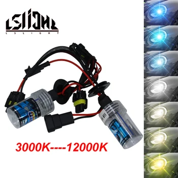 

LSlight 12V 55W Xenon car light bulb h4 H7 h27 h13 H1 H3 H11 9005 9004 9006 hb2 hb3 hb4 HID Kit Luces xenon Auto Headlight Lamp