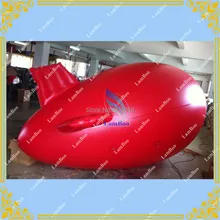DHL 4 м(13ft) красный надувной Zeppelin дирижабль/надувные дирижабля/разные цвета для вашего выбора/без логотипов