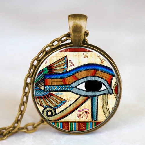 Ожерелье с подвеской в виде черного глаза хора 1 шт./лот|gifts for elderly men|gift bags jewelryjewelry