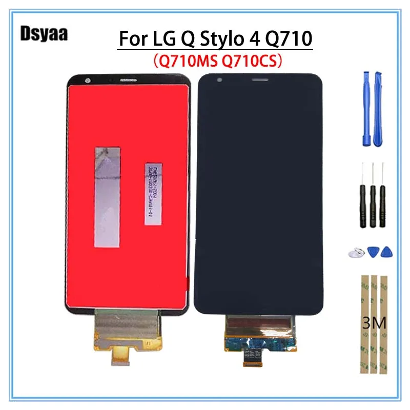

6.2 Inch LCD for LG Q Stylo 4 Stylo4 Q710 Q710MS Q710CS Display Touch Screen Digitizer Assembly for LG Q Stylo 4