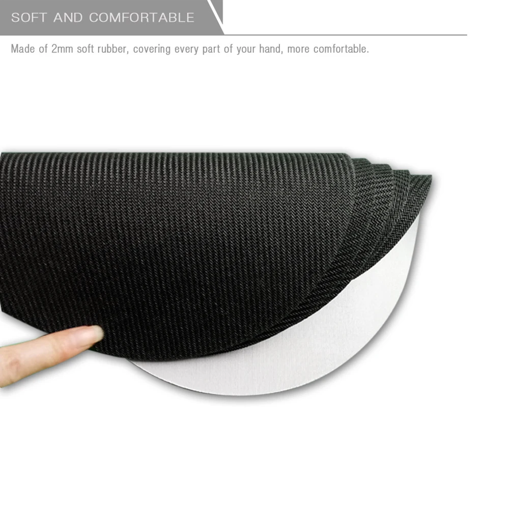 Babaite-Personalized-Custom-Unique-Photo-on-your-own-rubber-mouse-pad-Round-Size-20X20cm-and-22x22cm