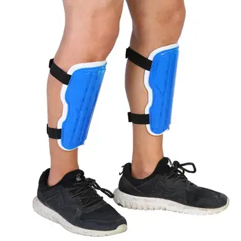 

1Pair Posture Corrector Adults Soccer Protective Football Breathable Leg Shin Protective Guards Pad Board Supporting