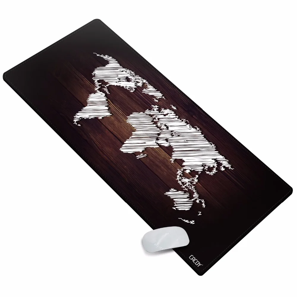 

Cacoy Extended Computer Keyboard Desk Pad Mat Soft Non-slip Rubber Base,Large Gaming Mouse Pad 39.4" Lx 19.7" W