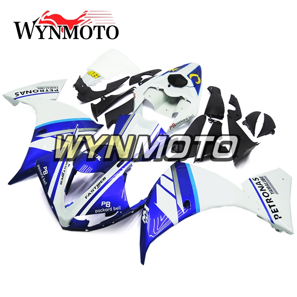

Обтекатели из пластика ABS для Yamaha YZF1000 R1 2009 - 2011 09 10 11 полный комплект обтекателей для мотоцикла синий белый корпус