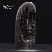 Lifo фиолетовый; песок курильница для благовоний горелка Керамическая Печь для ароматерапии, таких как домашняя гостиная офисное украшение