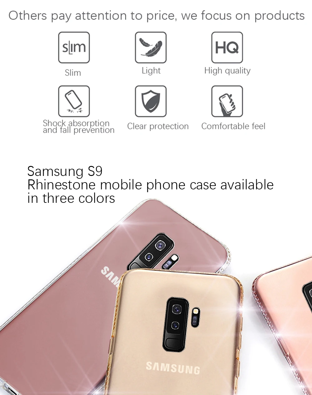 Portefeuille For Samsung S9 Plus Case Glitter S8 S7 edge S6 Note 5 4 A5 2017 A3 A7 J3 2016 J5 J7 Cover Cute Luxury Accessories (7)