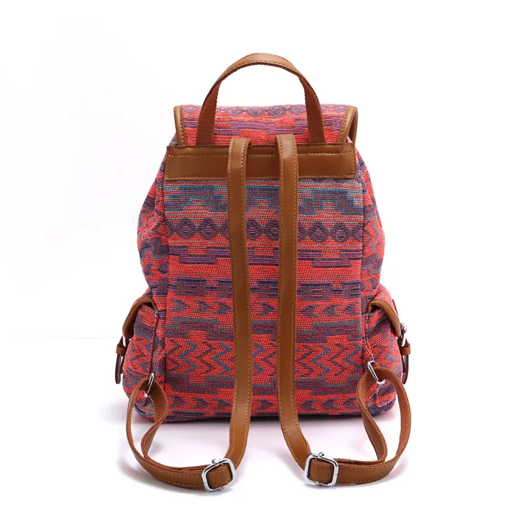 BOHO Gypsy Backpack Women Bohemian mochila Travel Backpack Ethnic Hippie Mummy Diaper Bag Girls School Bag (4)