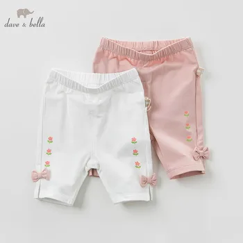

DBZ10428 dave bella summer baby girl clothes infant toddler shorts children boutique pants