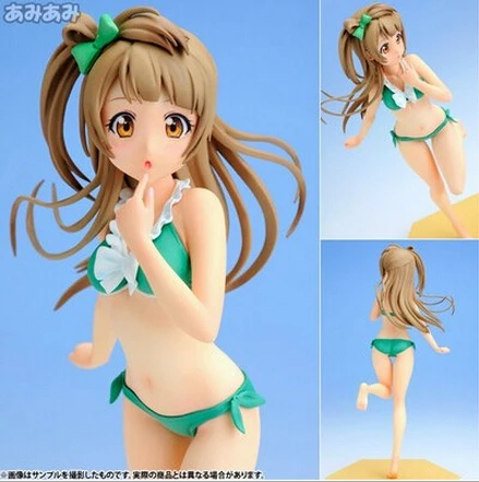 

Hot ! NEW 16cm love live Kotori Minami summer day bikini action figure toy Christmas gift doll