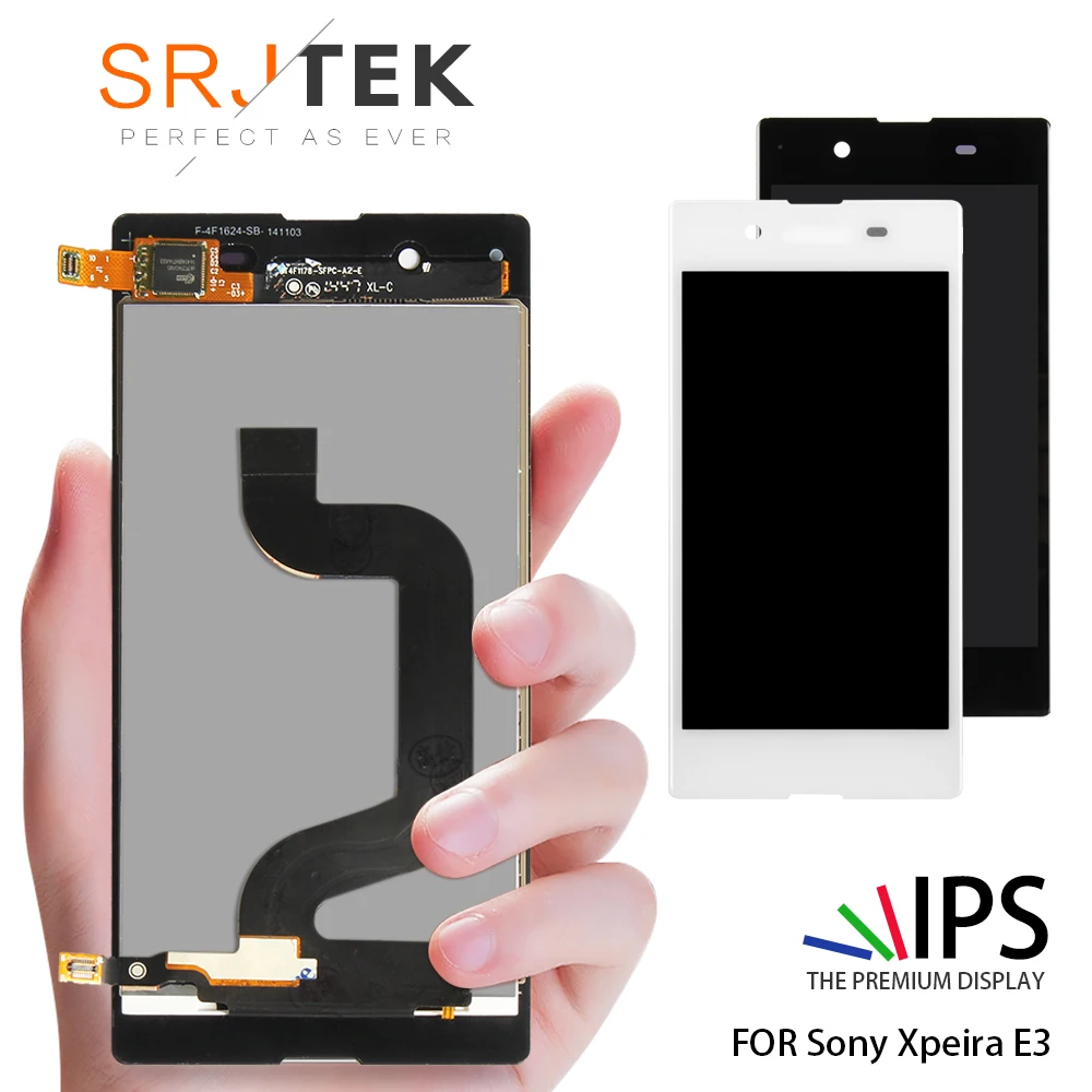 

100% Tested 4.5'' 854x480 Display For SONY Xpeira E3 LCD Touch Screen Digitizer Display For SONY Xperia E3 LCD D2203
